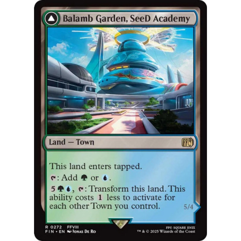 Balamb Garden, SeeD Academy // Balamb Garden, Airborne | FINAL FANTASY