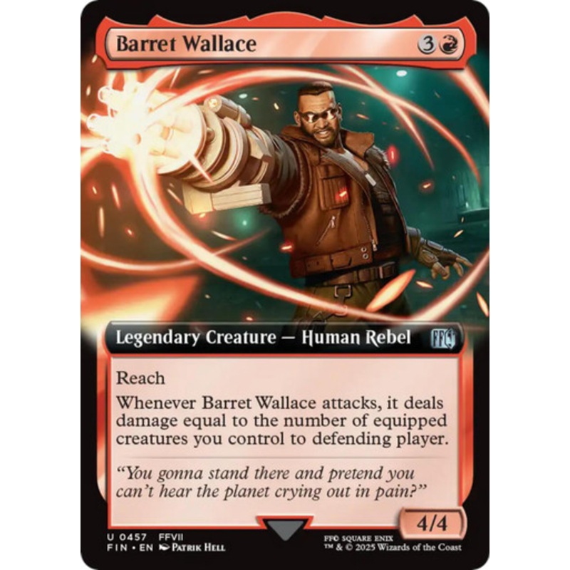 Barret Wallace (Extended Art) | FINAL FANTASY