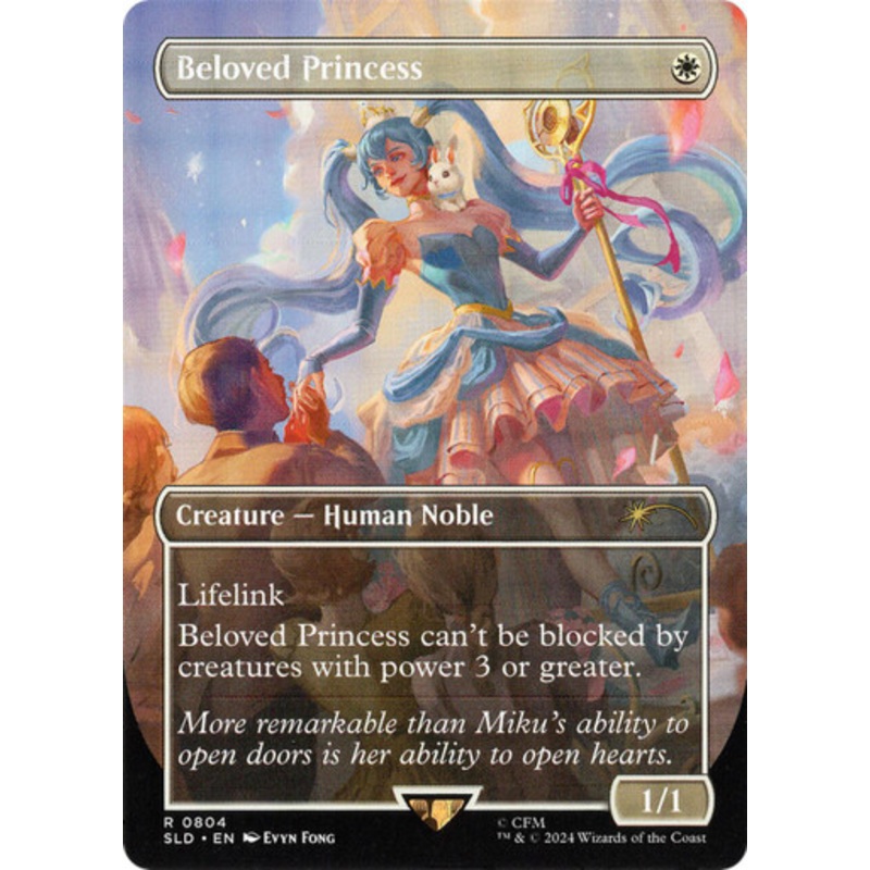 Beloved Princess (Foil) (Secret Lair – Hatsune Miku: Winter Diva) | Secret Lair Drops