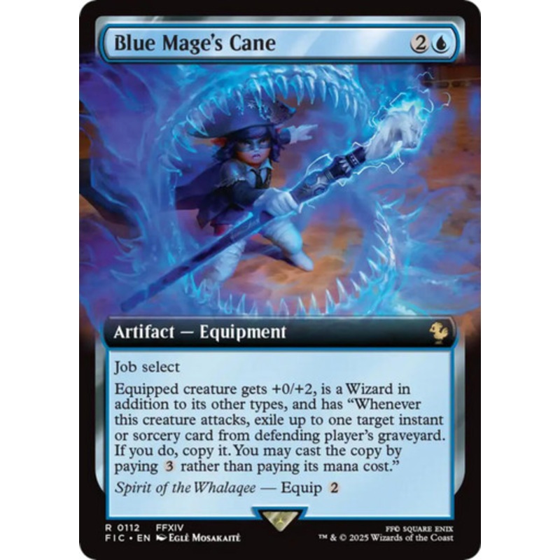 Blue Mage’s Cane (Extended Art) | FINAL FANTASY Commander