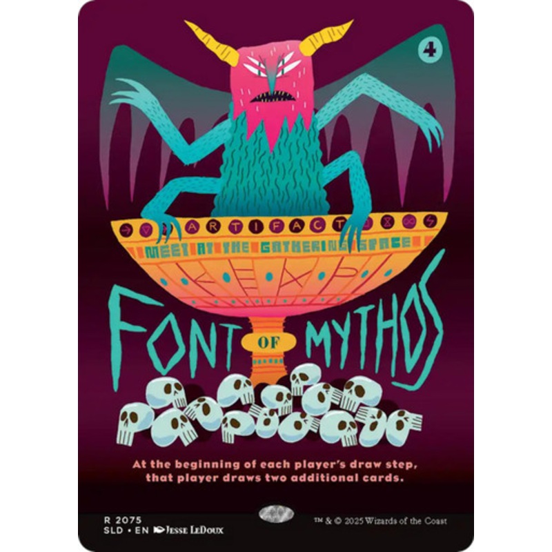 Font of Mythos (Foil) (Secret Lair – KEXP: You Are Not Alone) | Secret Lair Drops