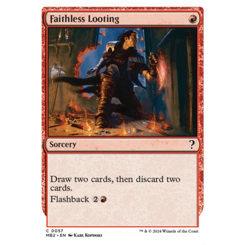 Faithless Looting | Mystery Booster 2