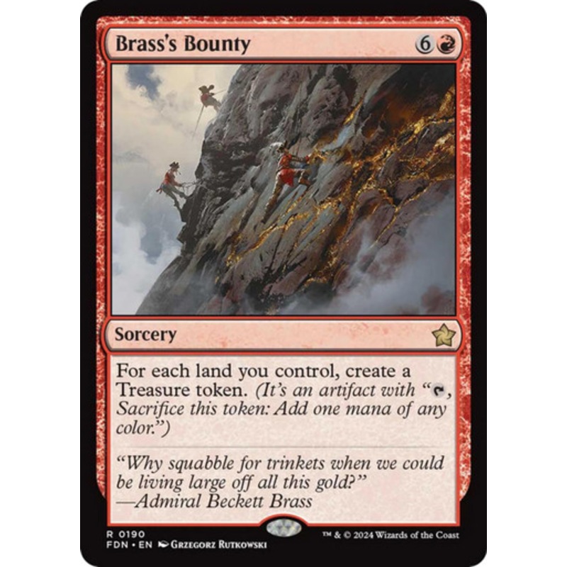 Brass’s Bounty (Foil) | Foundations