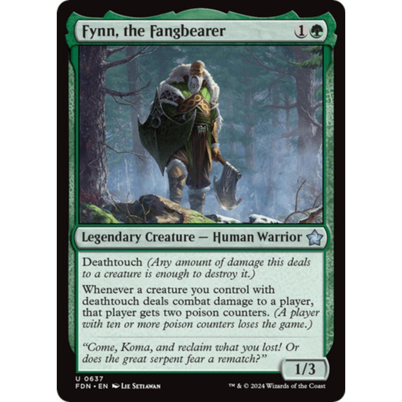 Fynn, the Fangbearer | Foundations