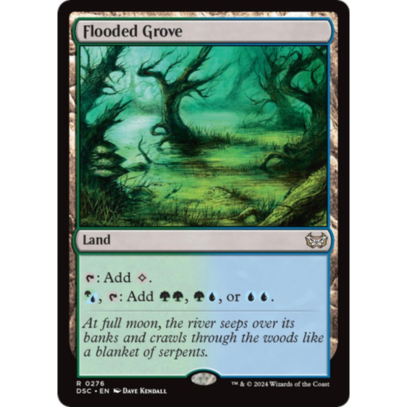 Flooded Grove | Duskmourn: House of Horror Commander