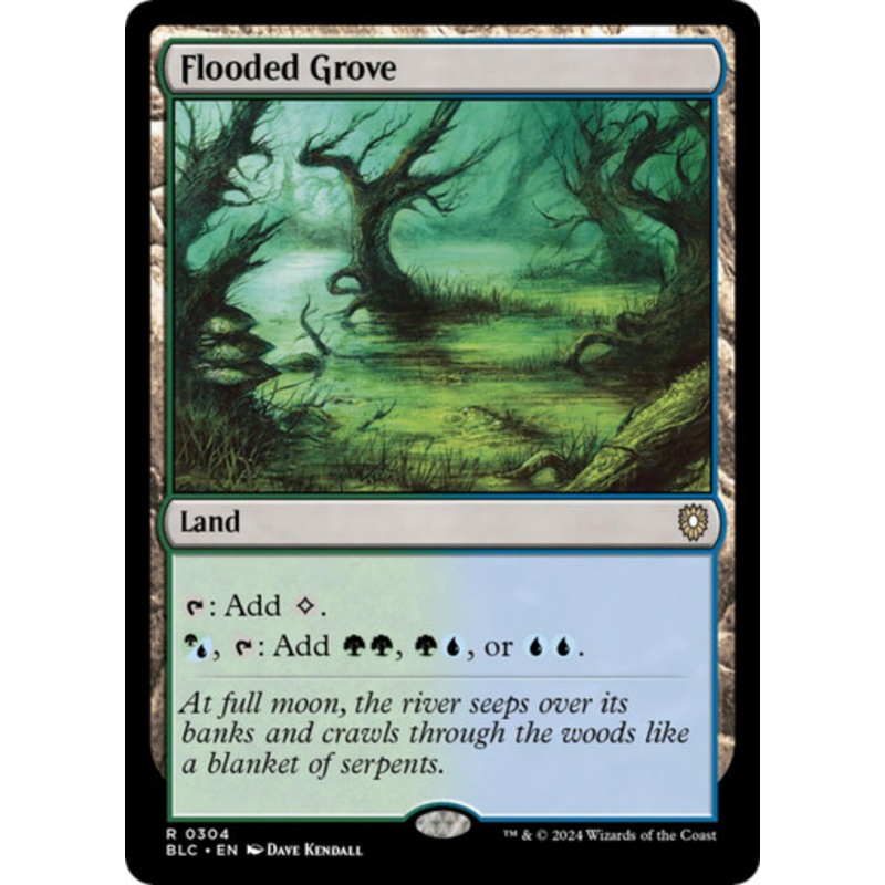 Flooded Grove | Bloomburrow Commander