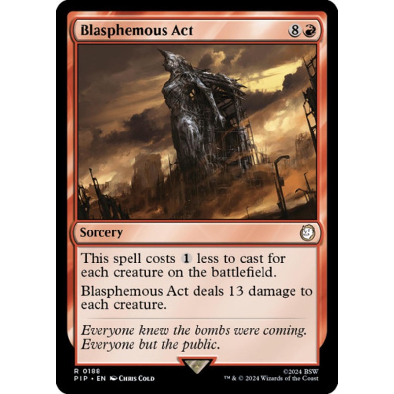 Blasphemous Act | Universes Beyond: Fallout