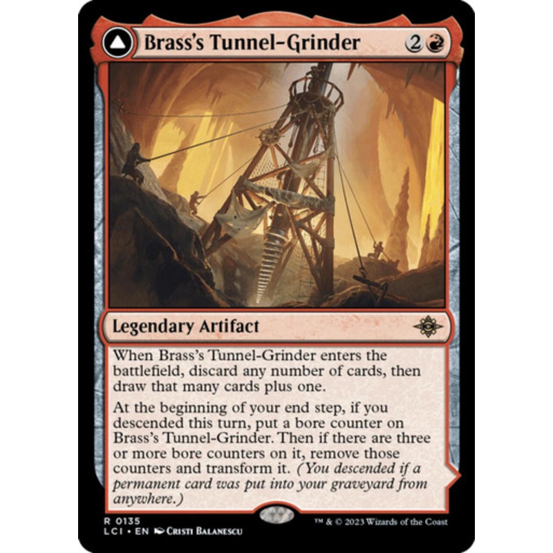 Brass’s Tunnel-Grinder // Tecutlan, The Searing Rift | Lost Caverns of Ixalan