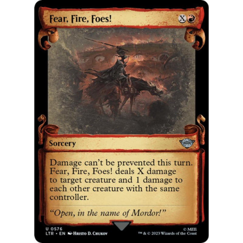 Fear, Fire, Foes! (Showcase Scroll) | The Lord of the Rings: Tales of Middle-earth