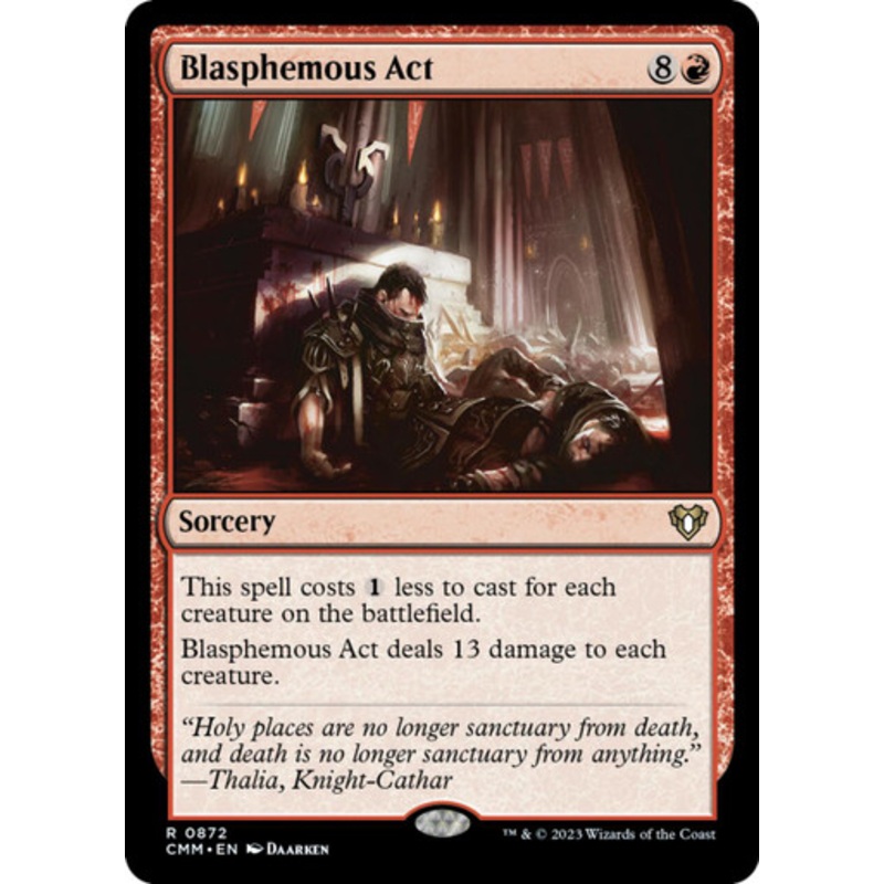 Blasphemous Act | Commander Masters