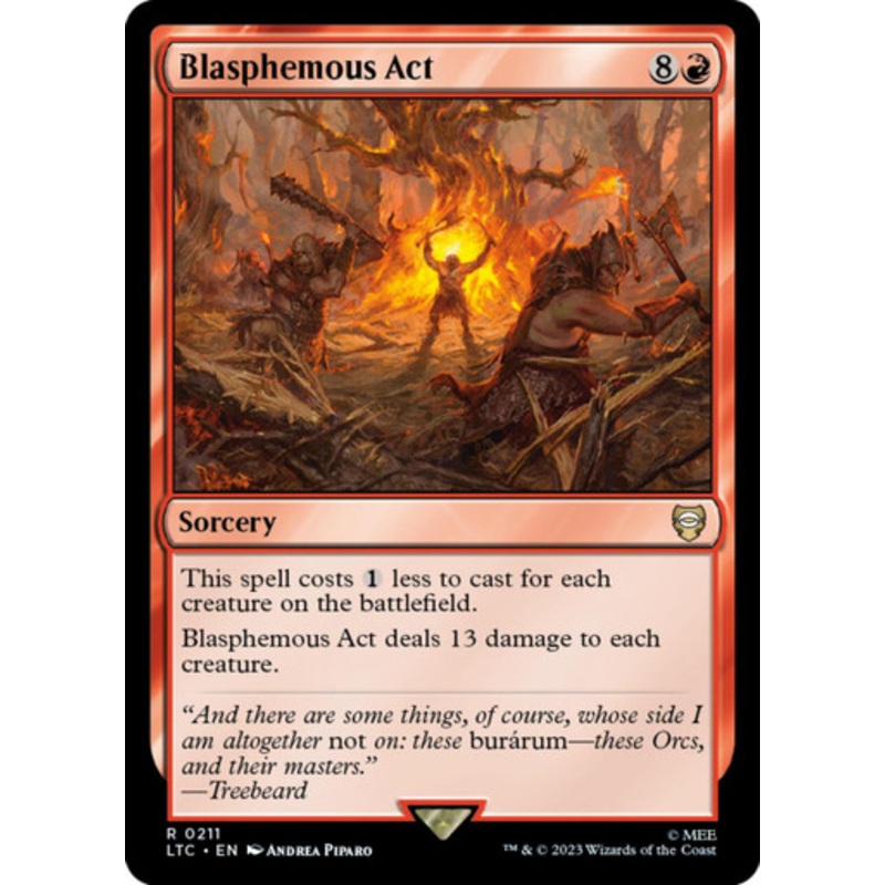 Blasphemous Act | The Lord of the Rings Commander