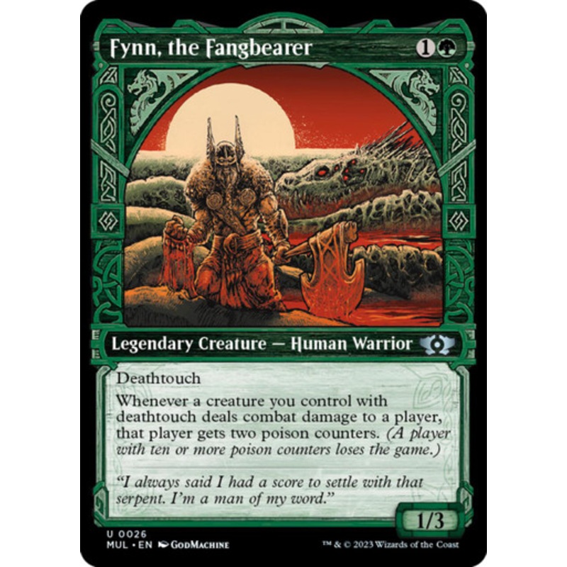 Fynn, the Fangbearer (Showcase Frame foil) | Multiverse Legends