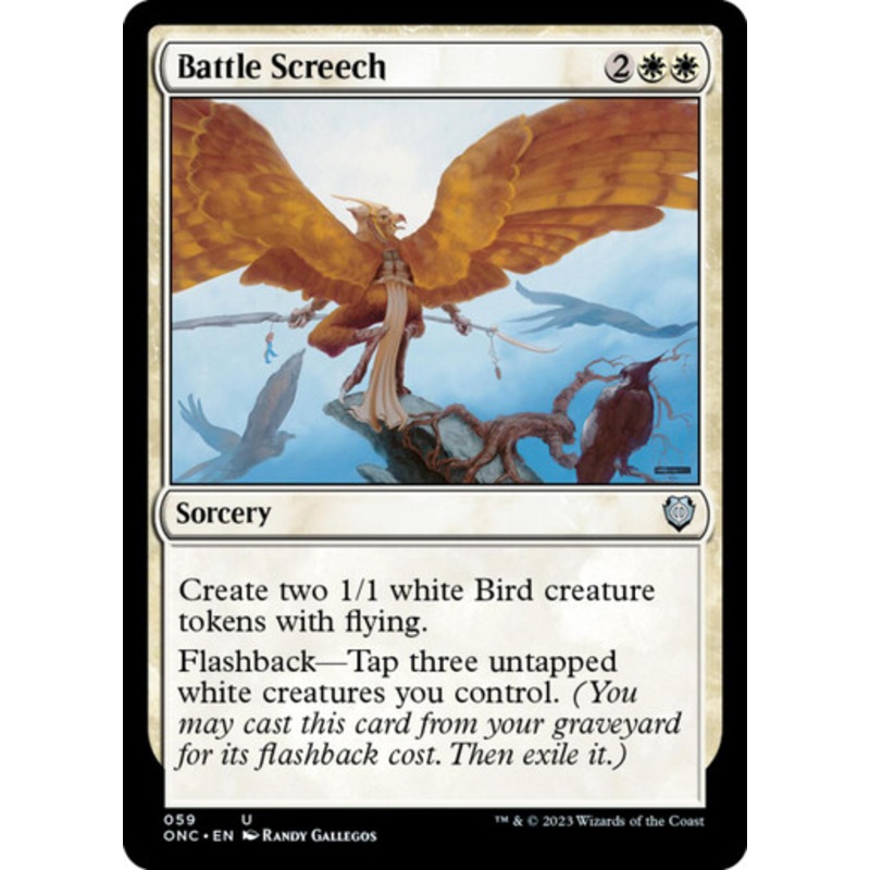 Battle Screech | Phyrexia: All Will Be One Commander