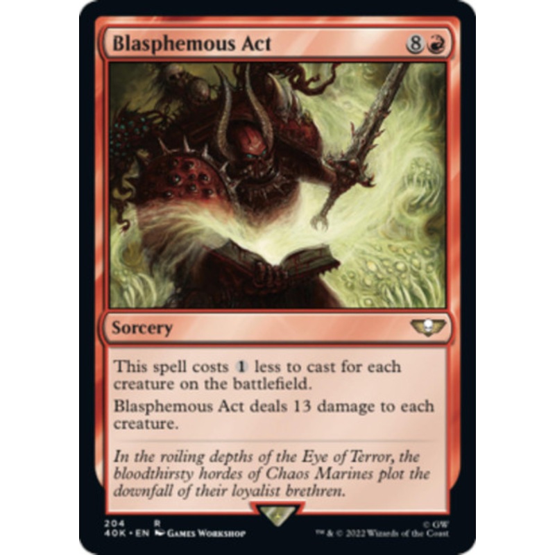 Blasphemous Act | Universes Beyond: Warhammer 40000