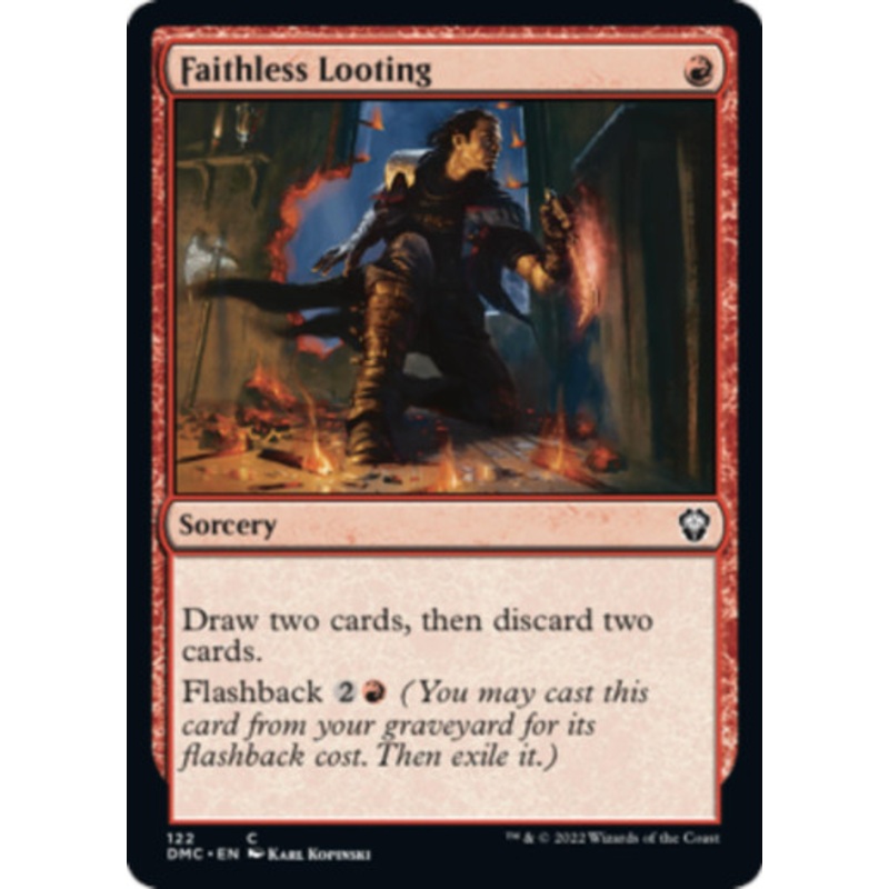 Faithless Looting | Dominaria United Commander