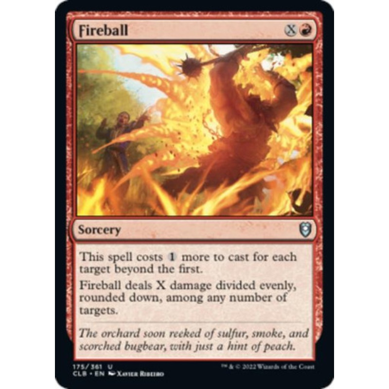 Fireball (foil) | Commander Legends: Battle for Baldur’s Gate