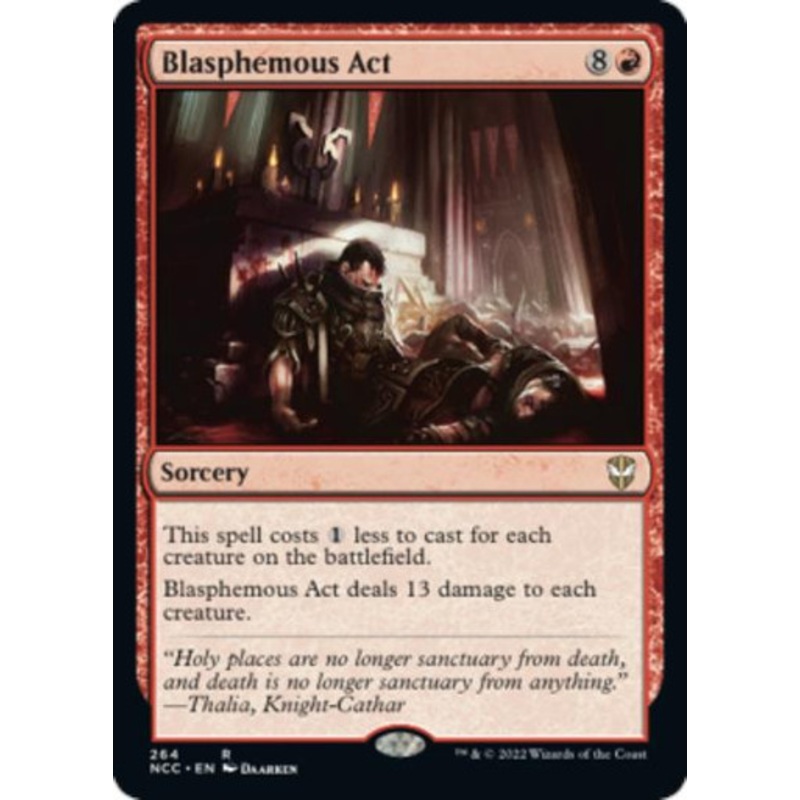 Blasphemous Act | Streets of New Capenna Commander
