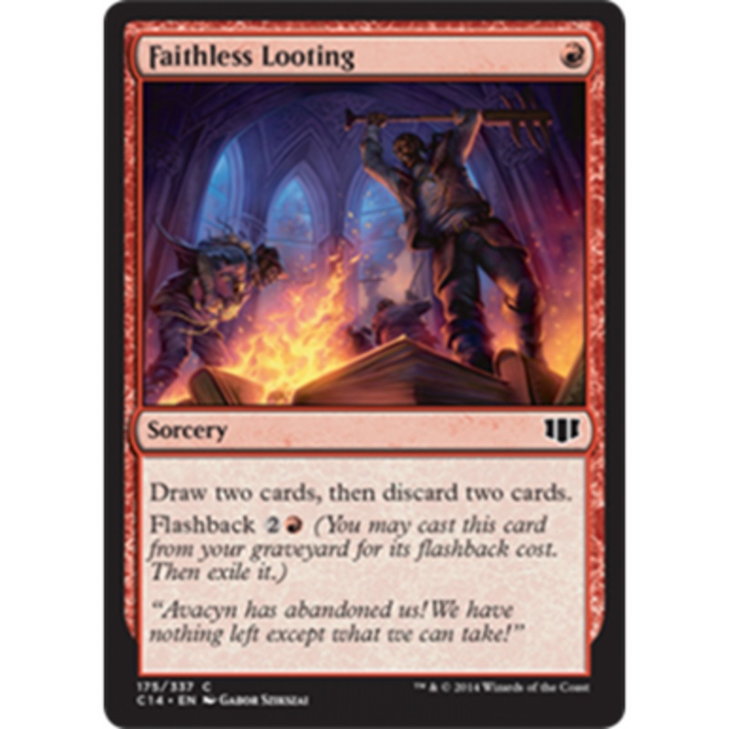 Faithless Looting | Commander 2014