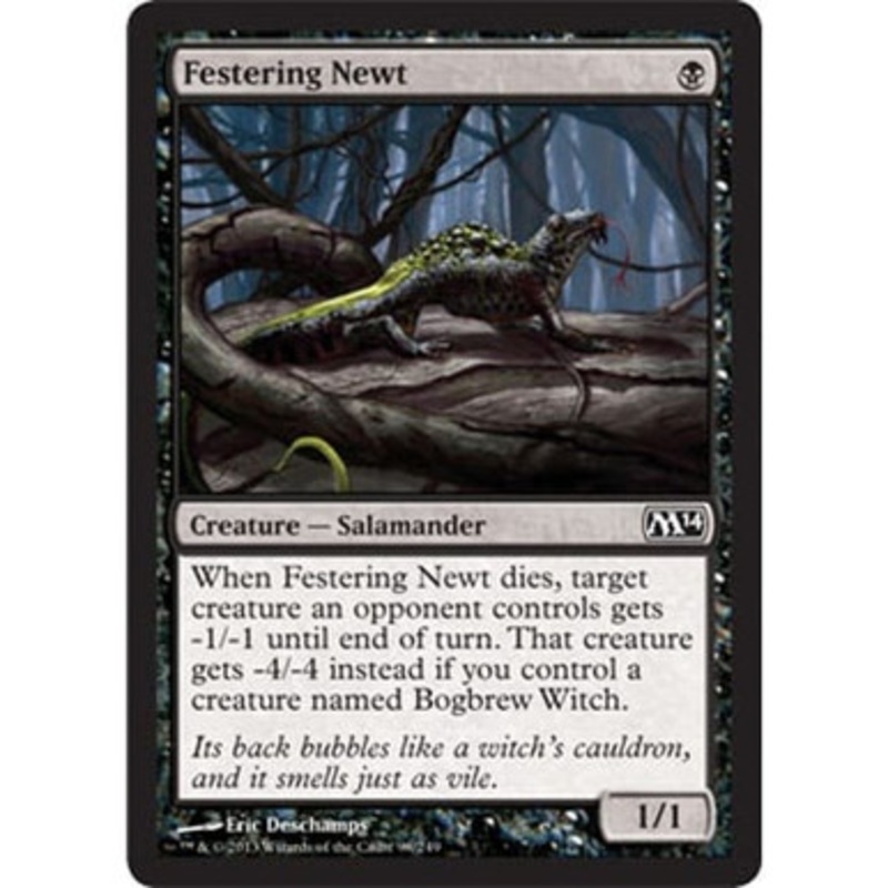 Festering Newt (foil) | Magic 2014 Core Set