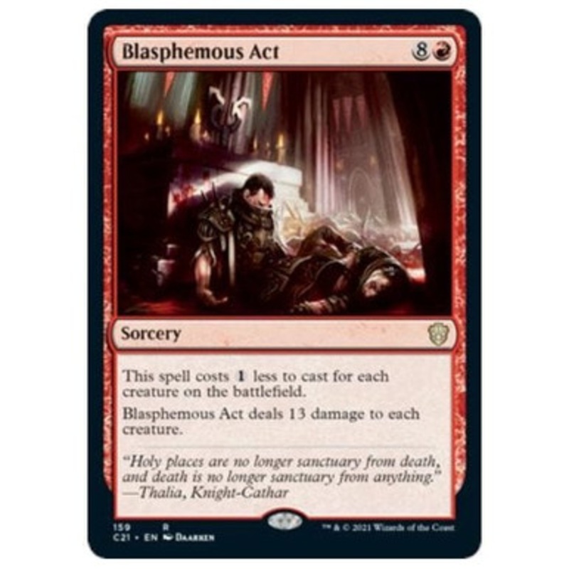 Blasphemous Act | Commander 2021