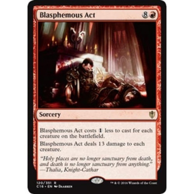 Blasphemous Act | Commander 2016