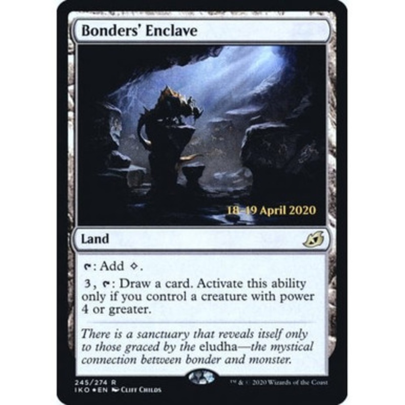 Bonders’ Enclave (Ikoria: Lair of Behemoths Prerelease foil) | Promotional Cards