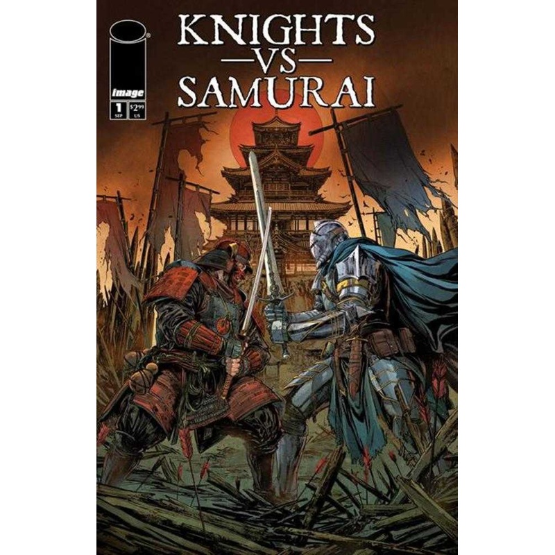 Knights vs Samurai #1 Cover A Raymond Gay
