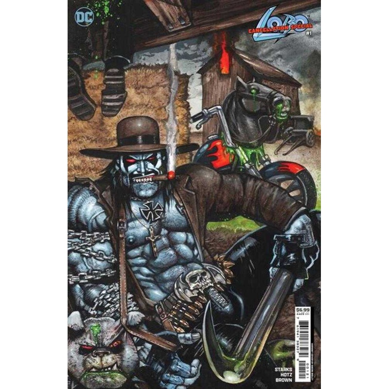 Lobo Cancellation Special #1 (One Shot) Cover B Simon Bisley After Dark Card Stock Variant (Mature)
