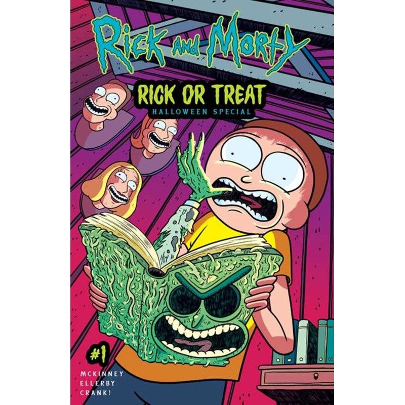 Rick And Morty Rick Or Treat Halloween Special #1 (One Shot) Cover A Marc Ellerby (Mature)