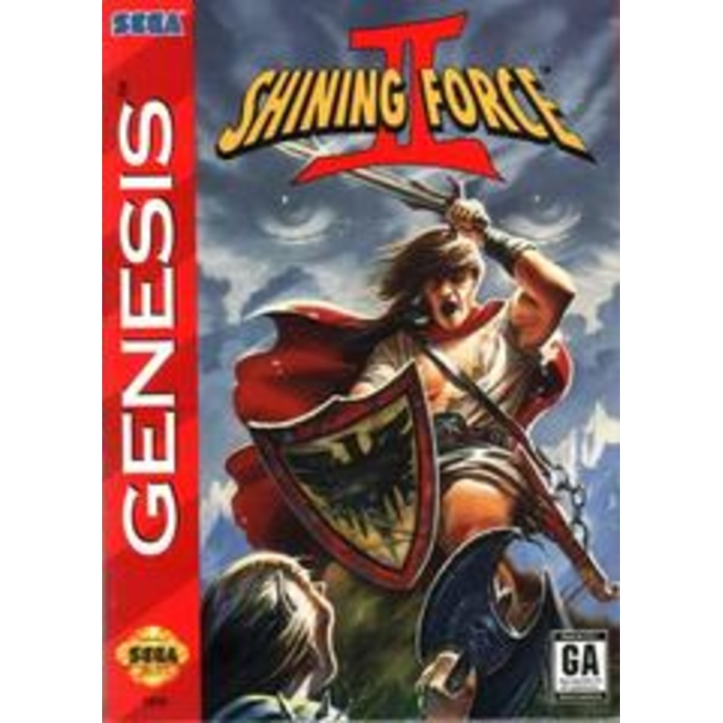 Shining Force II Genesis Used Cartridge & Case Only