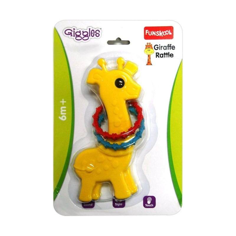 Funskool Giraffe Rattle Infant Toys