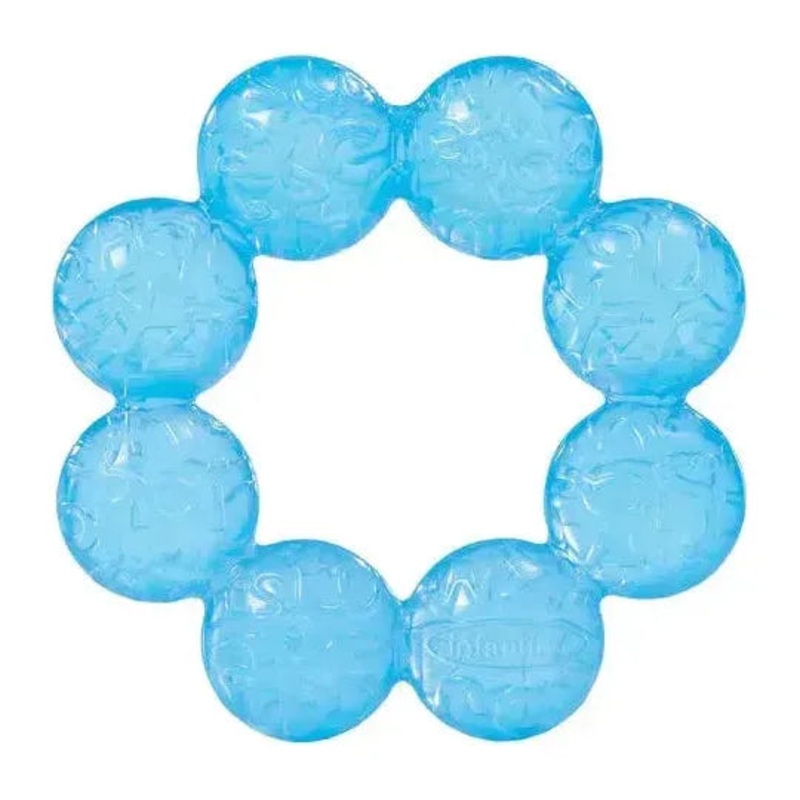 Infantino Water Beads Teether Aqua Blue