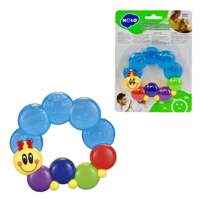 Hola Rattle Teether Fun 306D