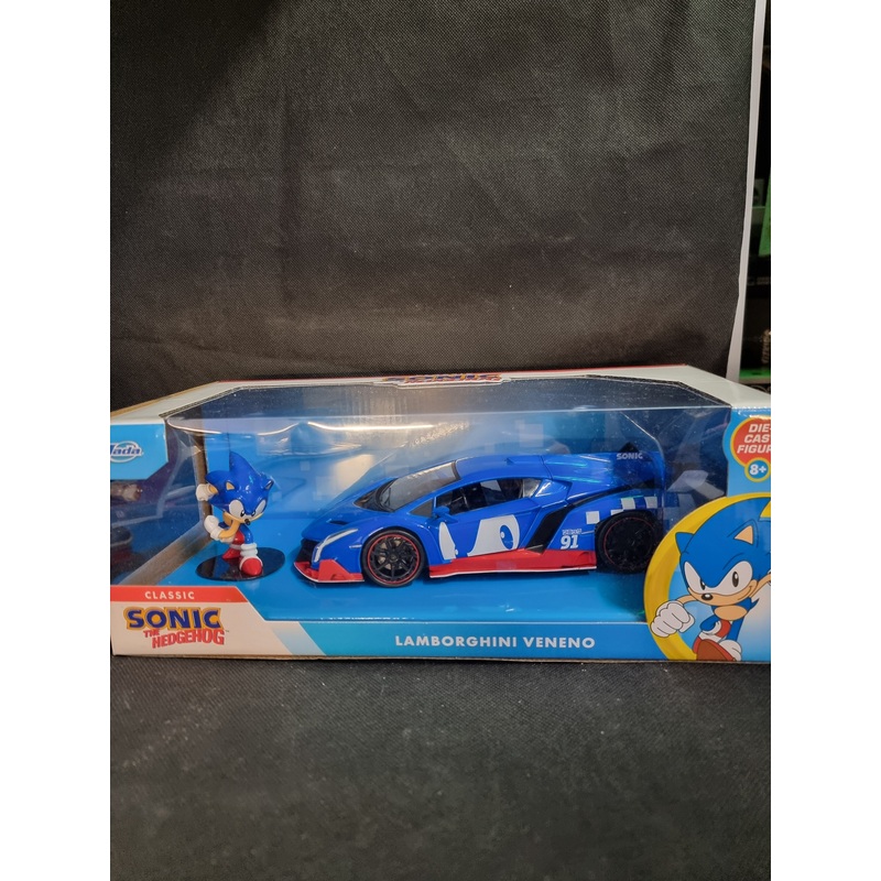 JADA SONIC THE HEDGEHOG LAMBORGHINI VENENO