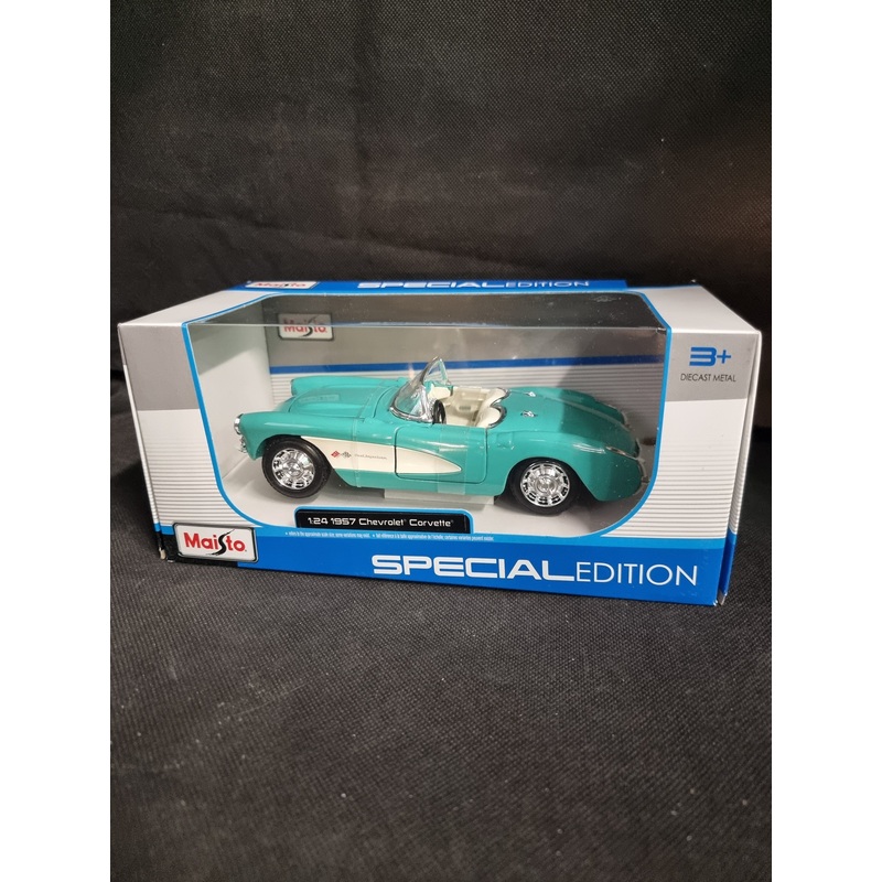 MAISTO 1957 CHEVROLET CORVETTE 1:24 SCALE SPECIAL EDITION
