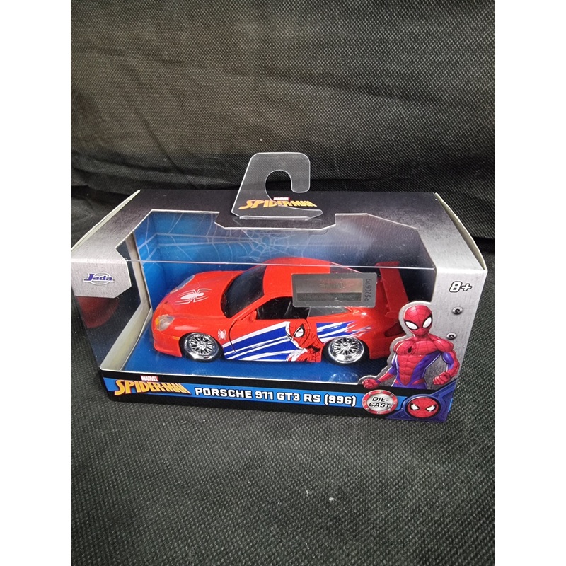 MARVEL SPIDER-MAN JADA PORSCHE 911 GT3 RS (996)