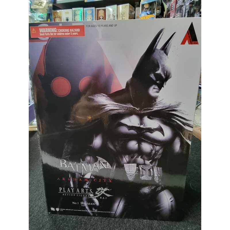 BATMAN ARKHAM CITY PLAY ARTS NO:1 BATMAN ACTION FIGURE