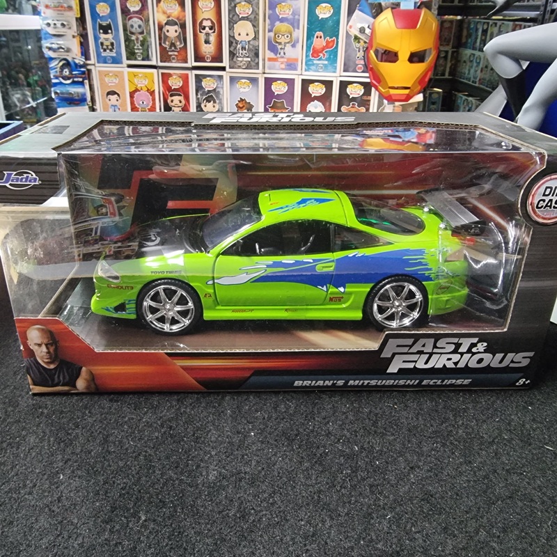 FAST & FURIOUS BRIAN’S MITSUBISHI ECLIPSE JADA DIE CAST