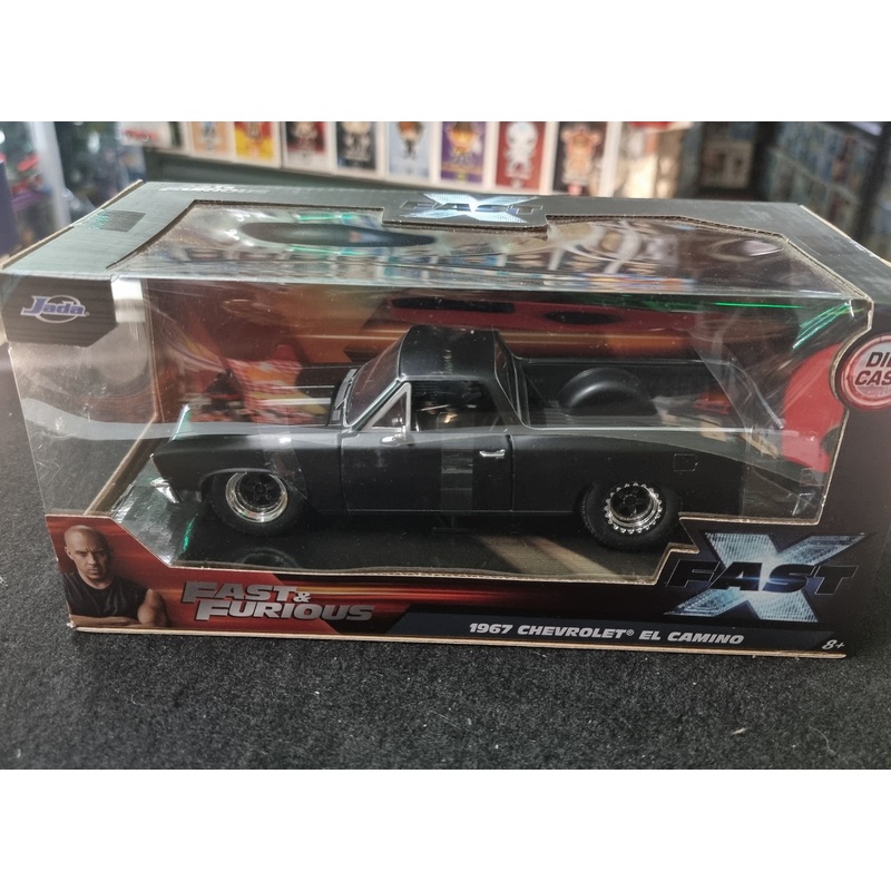 FAST & FURIOUS FAST X  1967 CHEVROLET EL CAMINO DIE CAST JADA