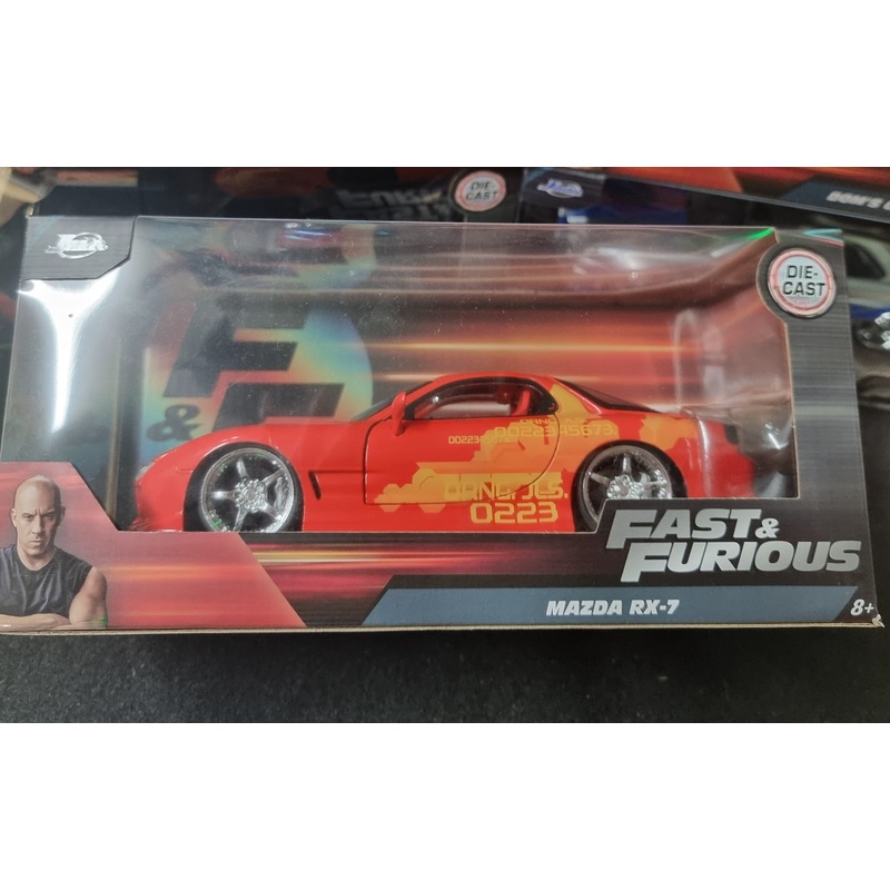 FAST & FURIOUS MAZDA RX7 JADA DIE CAST