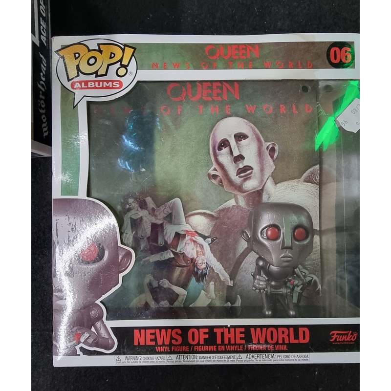 FUNKO POP ALBUMS QUEEN NEWS OF THE WORLD #06