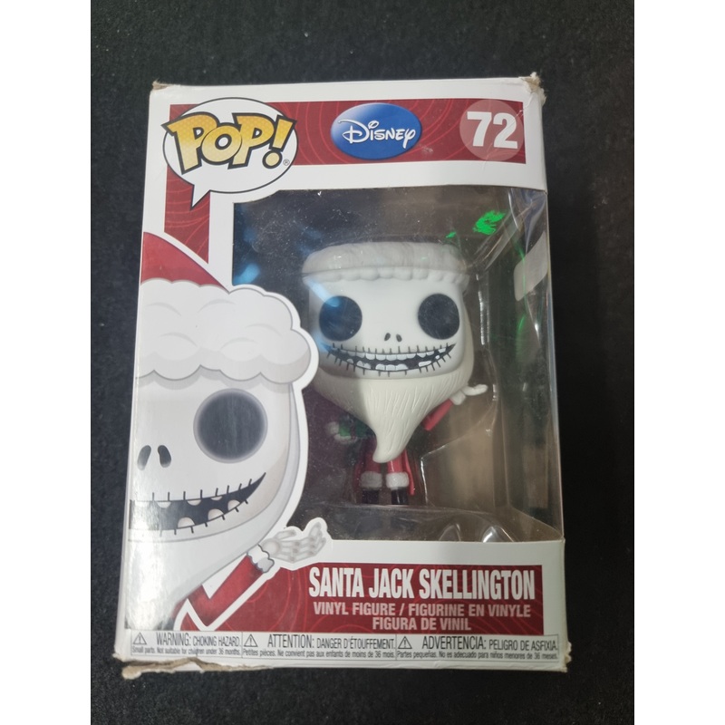 FUNKO POP DISNEY SANTA JACK SKELLINGTON #72