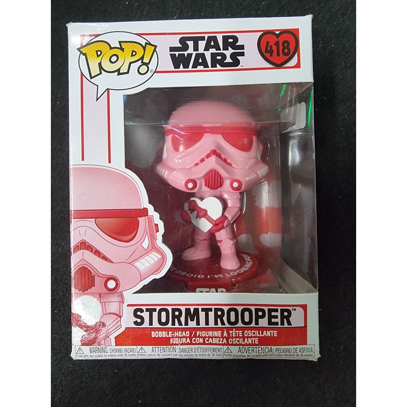 FUNKO POP STAR WARS STORMTROOPER #418