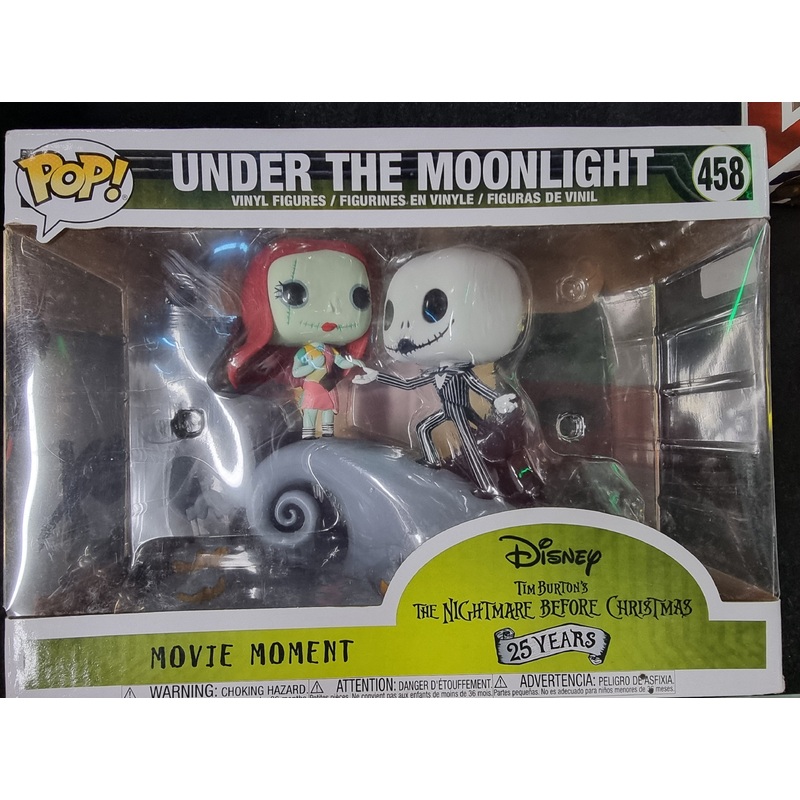 FUNKO POP THE NIGHTMARE BEFORE CHRISTMAS MOVIE MOMENTS UNDER THE MOONLIGHT #458
