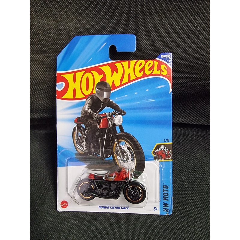 2025 Hot Wheels Red Honda CB750 Cafe 1/5 HW Moto 150/250 HYY85