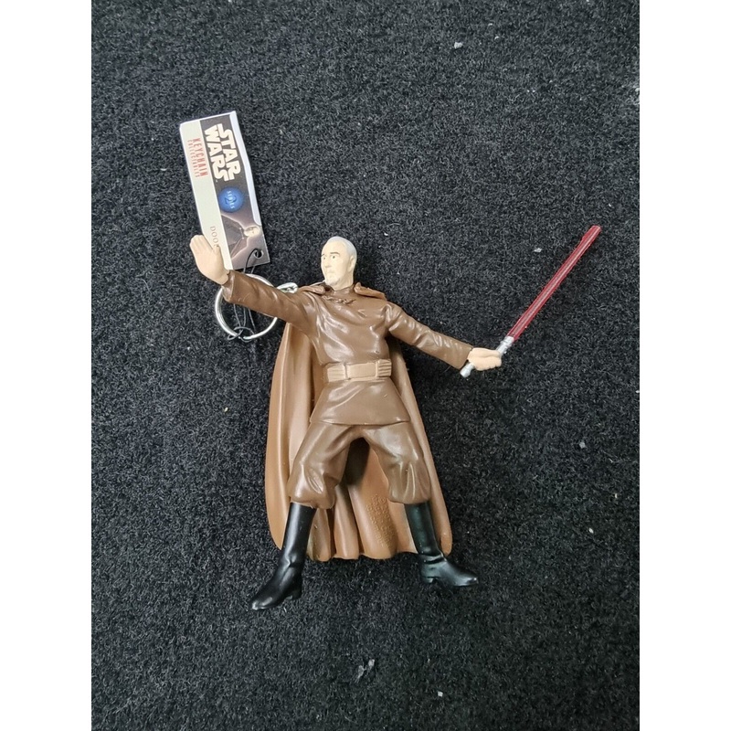 1 x STAR WARS COLLECTABLE Key Chain Count Dooku