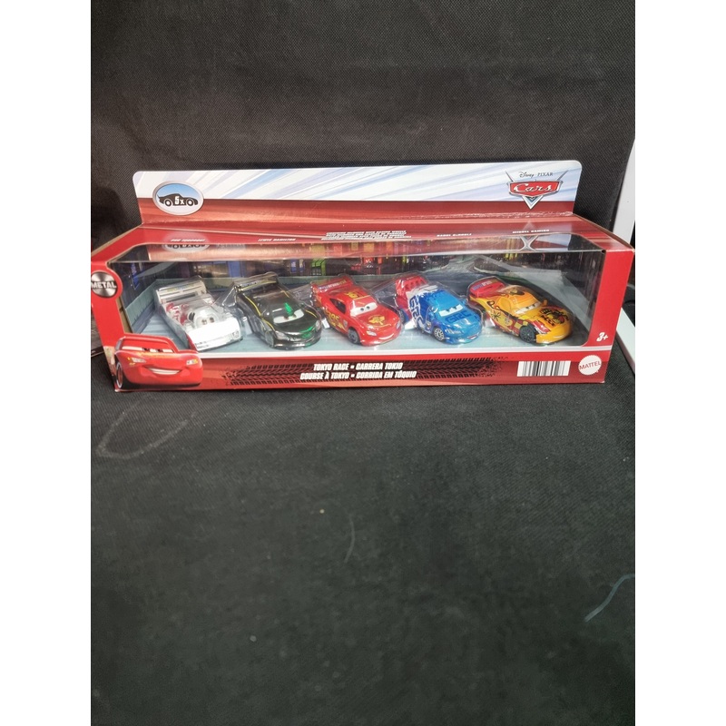 DISNEY PIXAR CARS 5 PACK TOKYO RACE