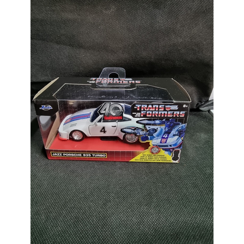 JADA TRANSFORMERS JAZZ PORSCHE 935 TURBO