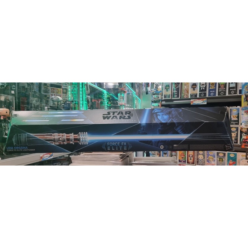 (NE6) Star Wars The Black Series | Force EX Elite Lightsaber | Leia Organa