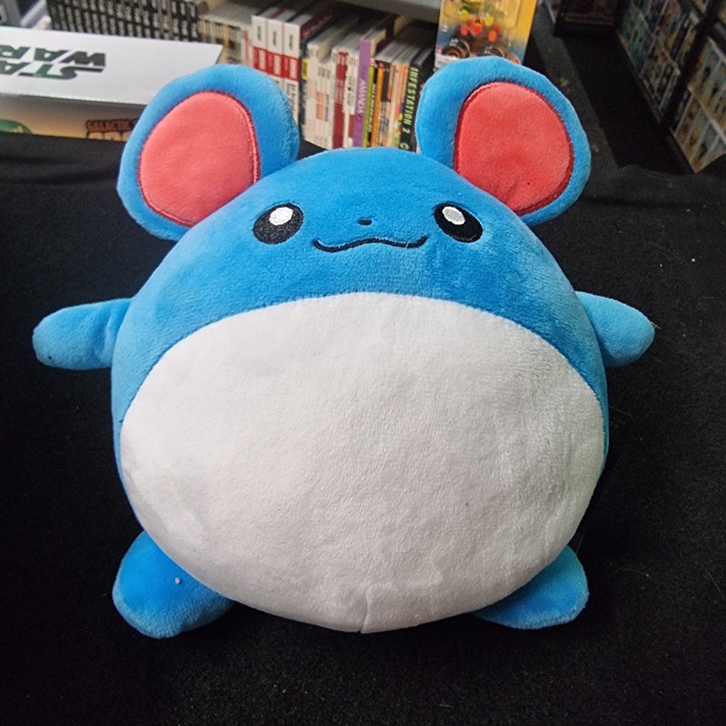 Pokemon Marill 8 plush Authentic Pokemon Center (2017) RARE!